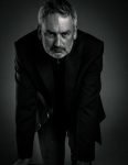 Business Man and Coach, black and white